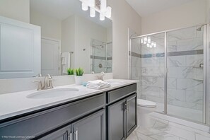 Hair dryer, towels