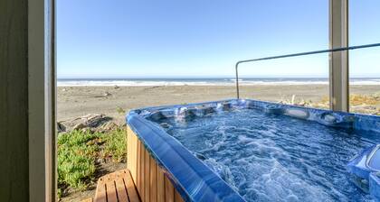 Beach House 101 | Oceanfront Beach House W/ Spa and Arcade