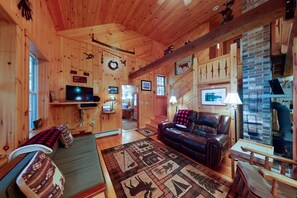 Fernseher, DVD-Player, Bücher, Videothek