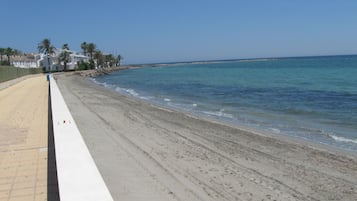 Vlak bij het strand