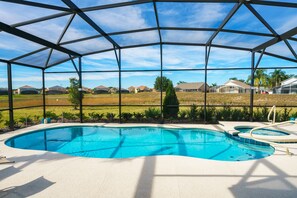 6 bedrooms, free WiFi, bed sheets - Beautiful 6Bd Pool Spa Gm Hmsolterra Resort-5140oa (Davenport)