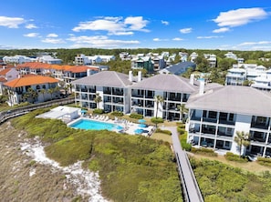 Exterior - "C'est La Vie" 30A, Gorgeous Beachfront Condo w/ Pool, Priv Beach Access (Santa Rosa Beach)