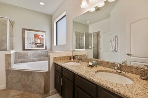 House, Multiple Beds, Private Pool, Pool View | Bathroom - Nice 4 Bd Pool Hm Veranda Palms-2636tw (Kissimmee)