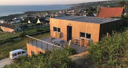 Chalet Terrasse à Flanc de Colline Avec vue mer Exceptionnelle