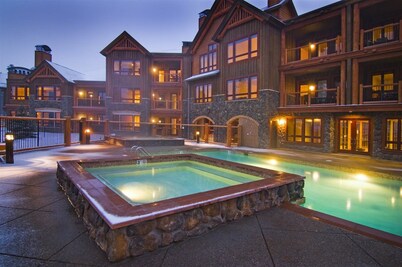 Luxury 1 Bedroom Ski in, Ski Out Mountain Vacation Rental Just Steps from the Snowflake Ski Lift in Breckenridge