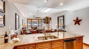 Condo (Breck_BlueSky_514) | Private kitchen - Luxury 3 Bedroom Ski in, Ski Out Mountain Vacation Rental Just Steps from the Snowflake Ski Lift in Breckenridge (Breckenridge)