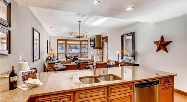 Condo (Breck_BlueSky_514) | Private kitchen