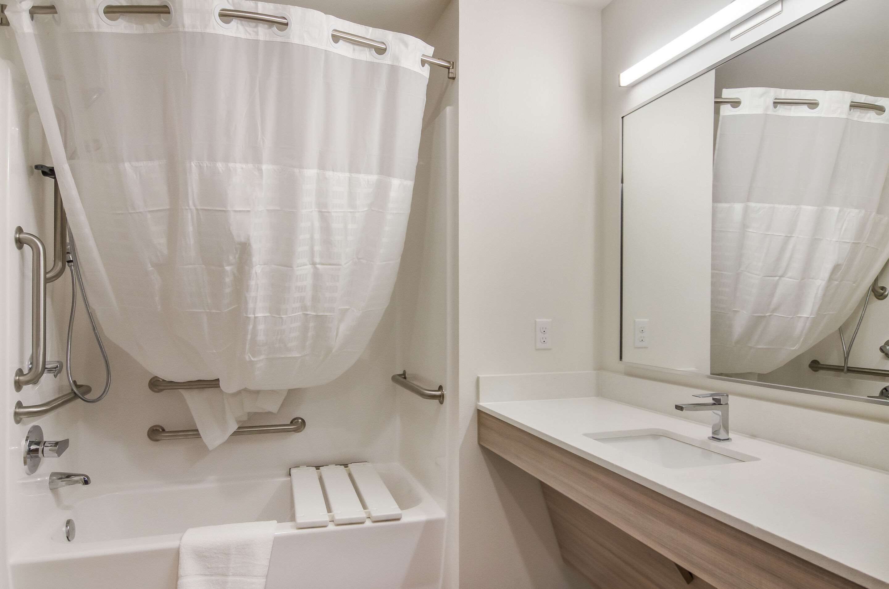 Towels, soap, toilet paper