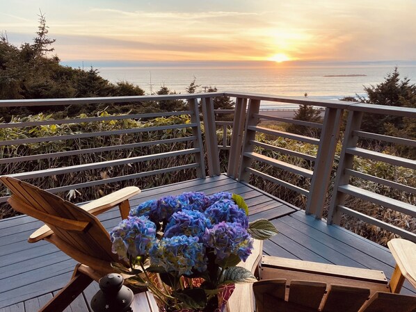 Terrace/patio - Breathtaking ocean views & adventure at your doorstep (Newport)