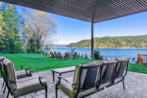 Dog-Friendly Home with Canal Views, Game Room, Furnished Deck, Hot Tub & Patio