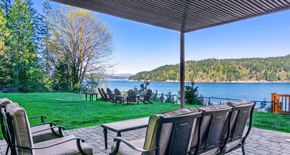 Dog-Friendly Home with Canal Views, Game Room, Furnished Deck, Hot Tub & Patio