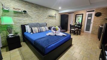 1 Schlafzimmer, Bügeleisen/Bügelbrett, kostenloses WLAN, Bettwäsche