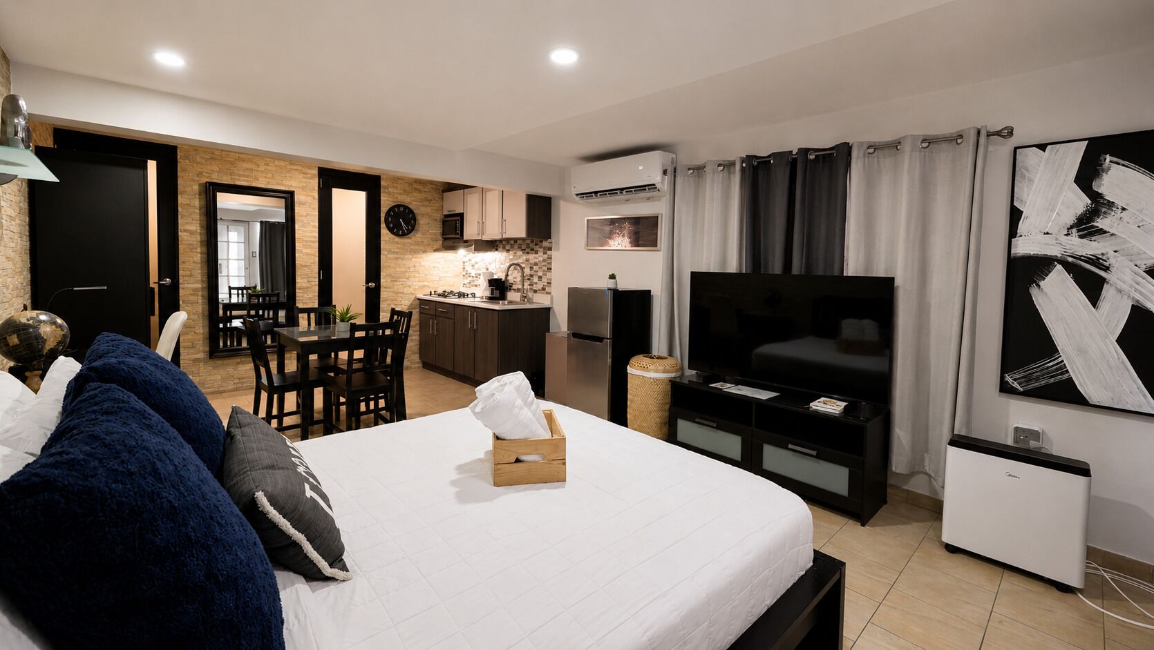 1 bedroom, iron/ironing board, free WiFi, bed sheets