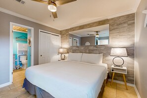 1 غرفة نوم ومكواة/لوح كي وخدمة الإنترنت وملاءات أسرّة