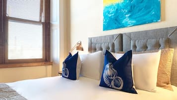 3 soverom, strykejern/-brett og sengetøy