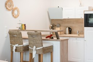 Fridge, microwave, oven, dishwasher - Beach shell (Zingst)