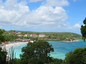 Perto da praia, toalhas de praia