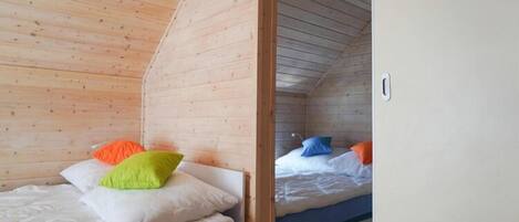 2 chambres, lit parapluie, Wi-Fi gratuit