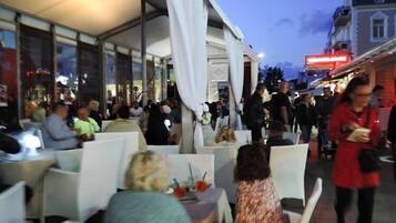 Udendørs spisemuligheder