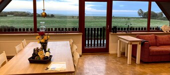 Freier Blick auf die Schleimündung - Erstklassige Ferienwohnung in Maasholm