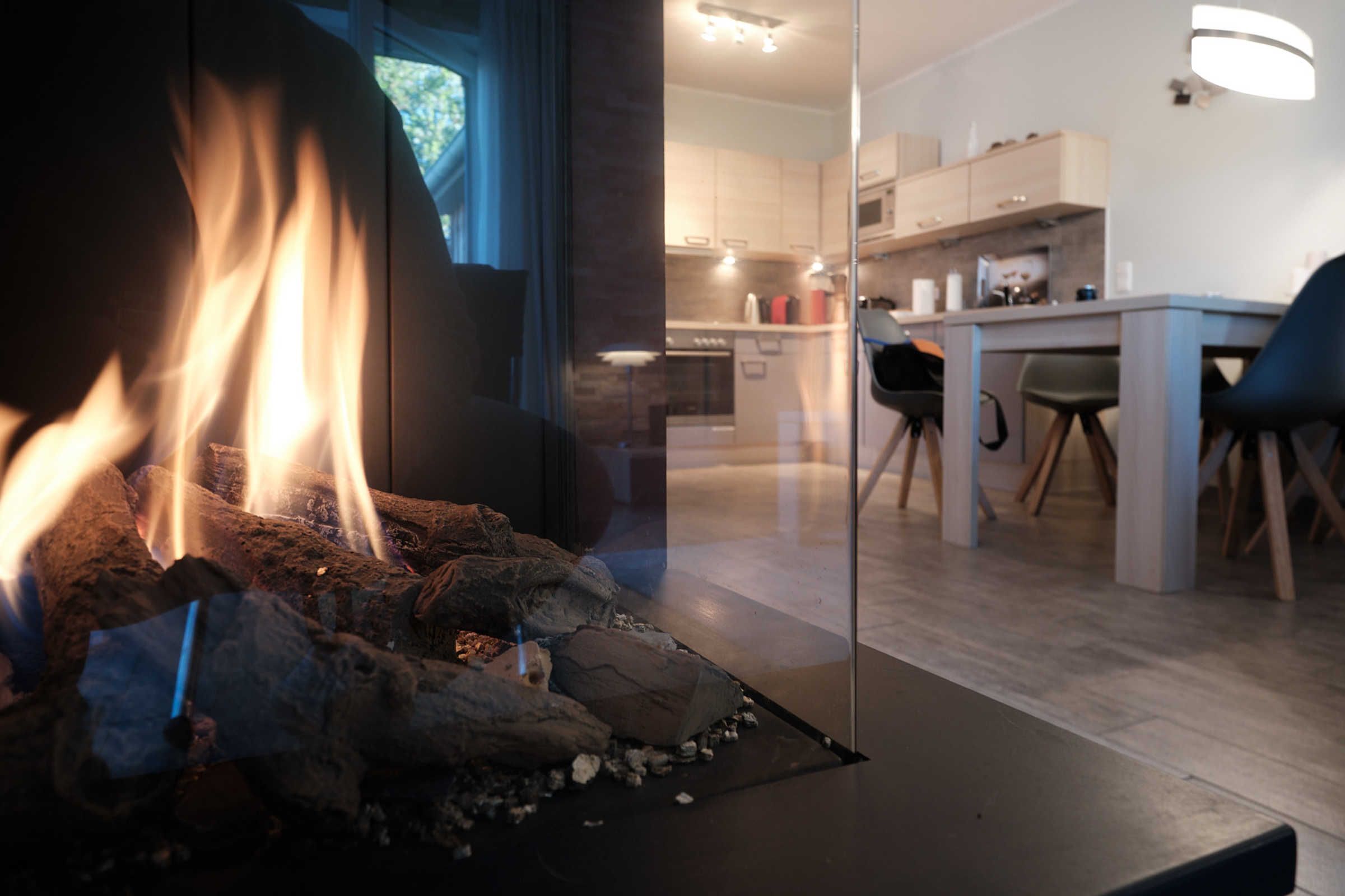 Kühlschrank, Mikrowelle, Ofen, Geschirrspüler