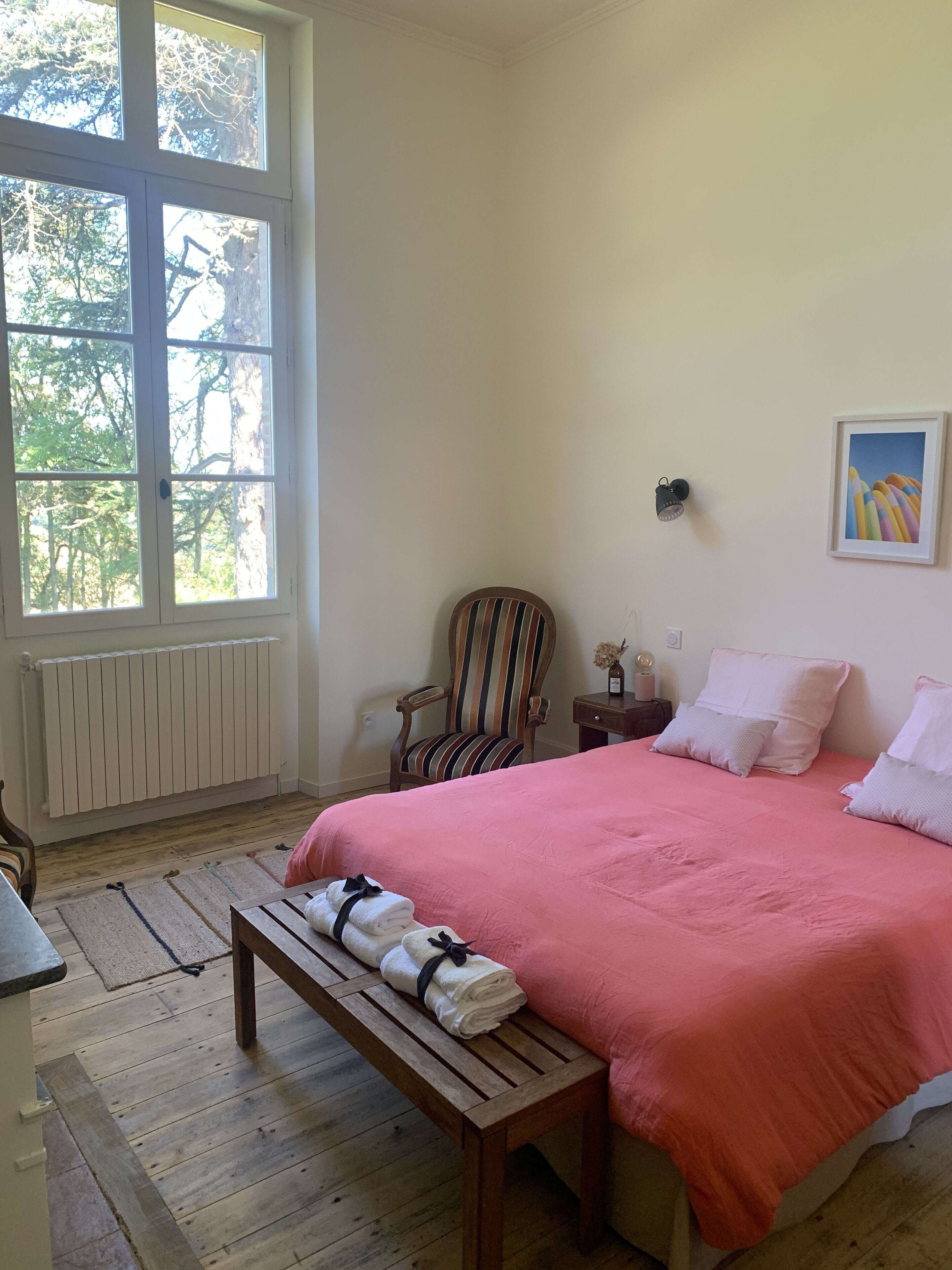 3 chambres, bureau, fer et planche à repasser, Wi-Fi gratuit