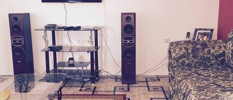Fernseher, Stereoanlage