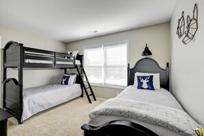3 bedrooms, iron/ironing board, travel crib, WiFi