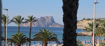 Apartment Moraira 4 People - Full sea view 50 M from the sandy beach