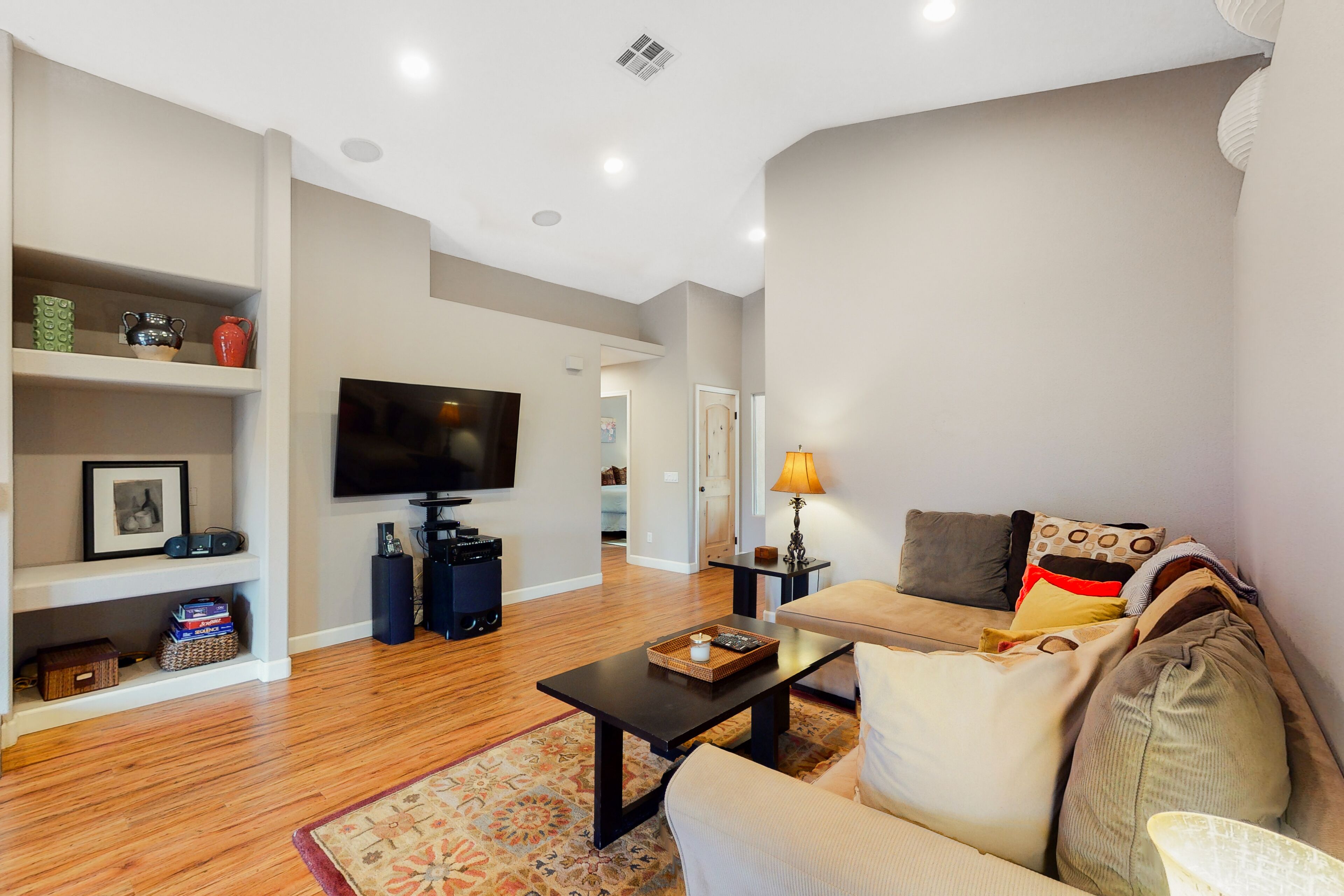 Dog-friendly home with pool, patio, & mountain views - #066714