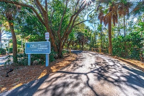 Property grounds - Cheerful & Bright Spacious End Unit - Oceanfront, Porch w/ View,  Pool (Hilton Head Island)