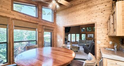 Luxury, Lakefront Chalet; Dock, Grills, Sasquatch & Firepits with a view