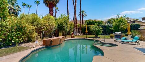 Una piscina climatizada