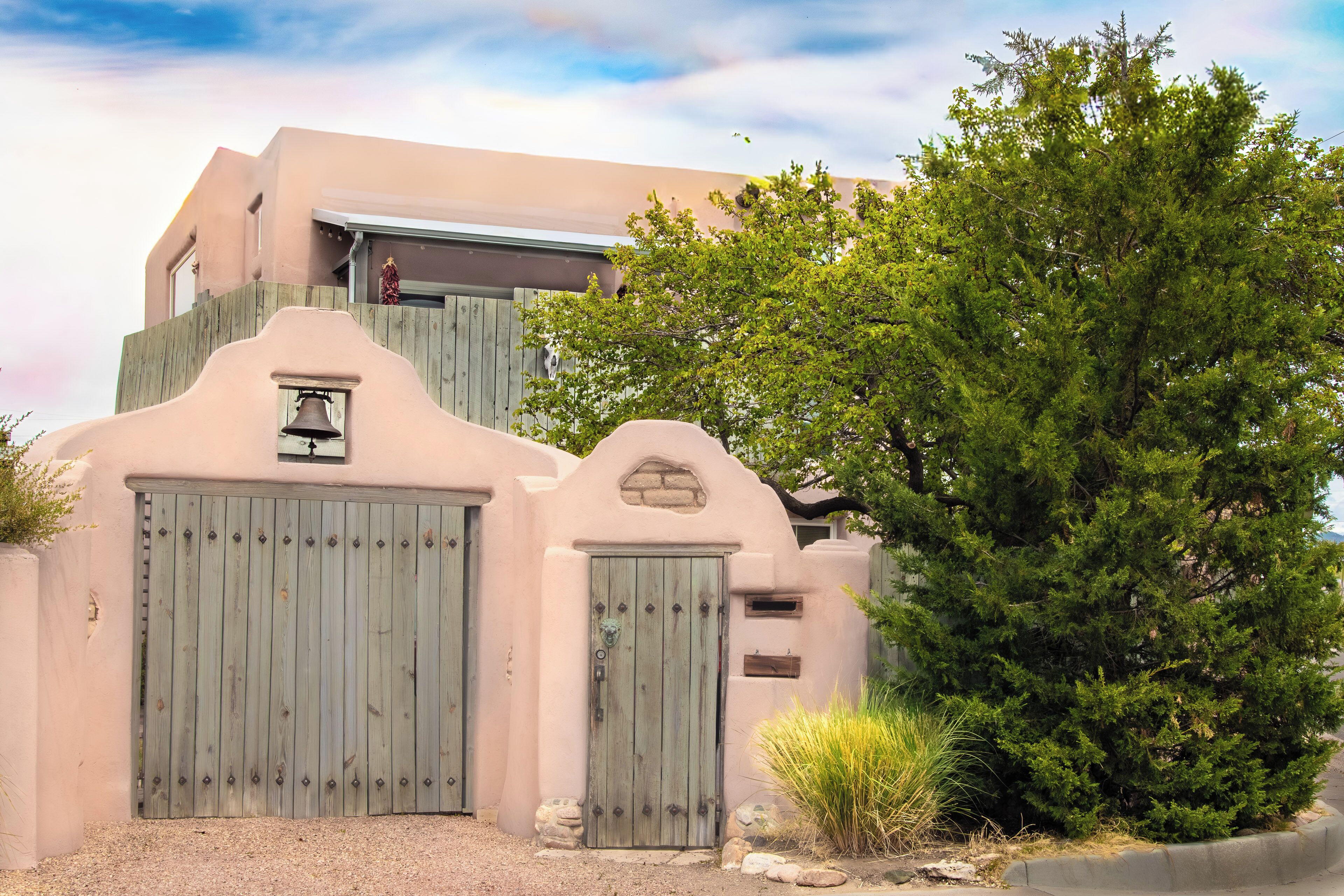 The Camino Real Compound has two separate buildings, our residence and the Loft.