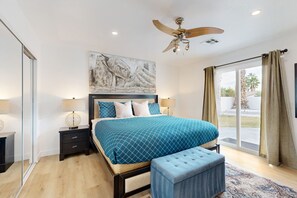 4 bedrooms, internet, bed sheets