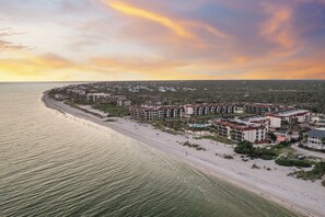 On the beach, sun-loungers, beach towels - Book Your Sanibel Stay-Gulf-Front 2BR at Pointe Santo Pool & Shelling - Sleeps 6 (Sanibel)