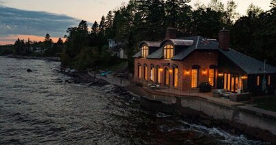 Pumphouse on Lake Superior I  200’ Lake Superior Frontage I Incredible Views