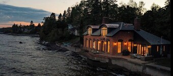 Pumphouse on Lake Superior I  200’ Lake Superior Frontage I Incredible Views