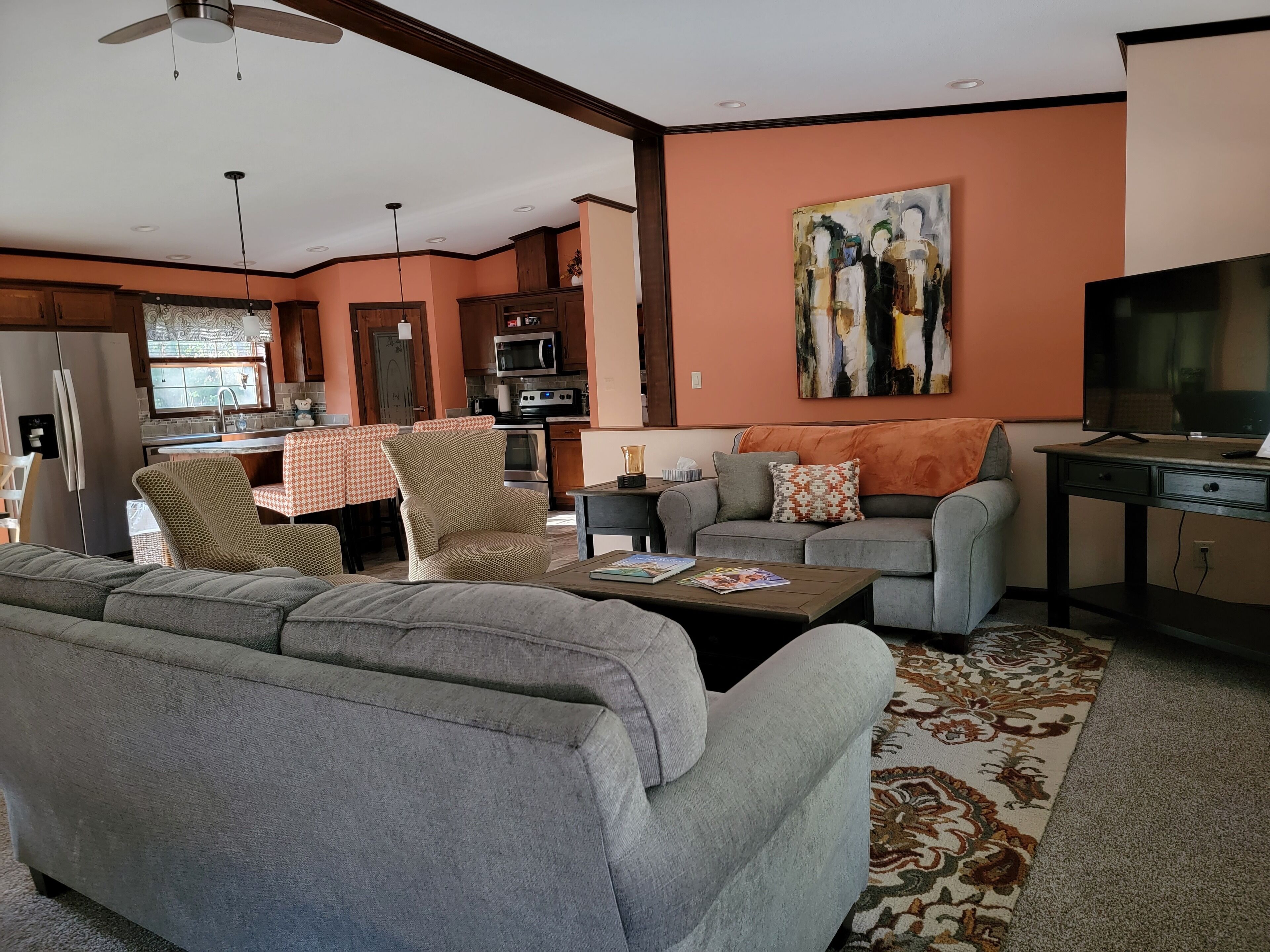 Beautiful new house 5 min from Sand Valley Golf and 45 min from Wisconsin Dells