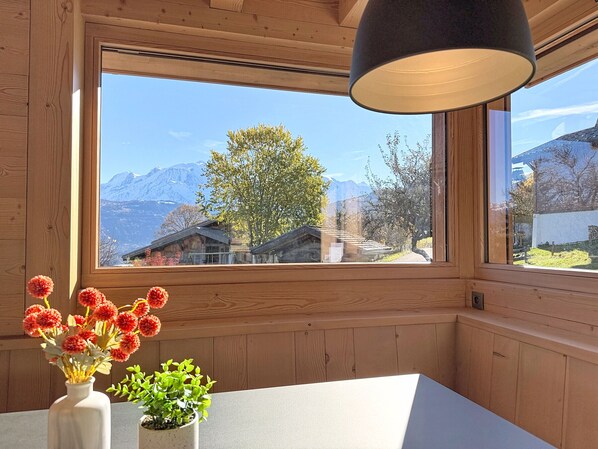 Interior - Luxurious Duplex Chalet Apartment with Stunning Mont Blanc View (Combloux)