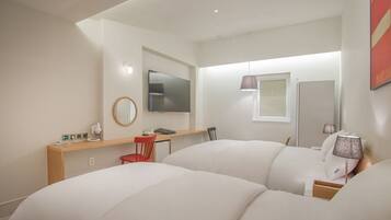 1 habitación, sistema de insonorización, wifi gratis y ropa de cama