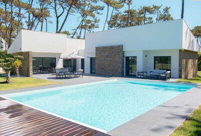 Villa KOALA Ofir - 4 Suites - Private pool - 100m from the ocean - Private garden