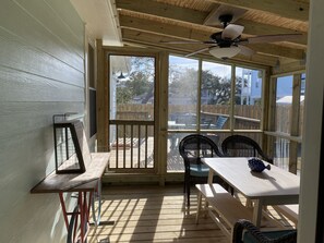 Outdoor dining