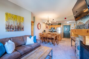 تلفزيون، مدفأة