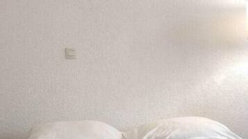 1 bedroom, iron/ironing board, bed sheets