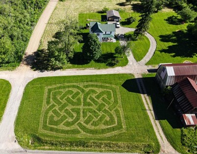 Restored 1880 Farmhouse Modern Amenities & Direct Access to Tall Pines ATV Park 
