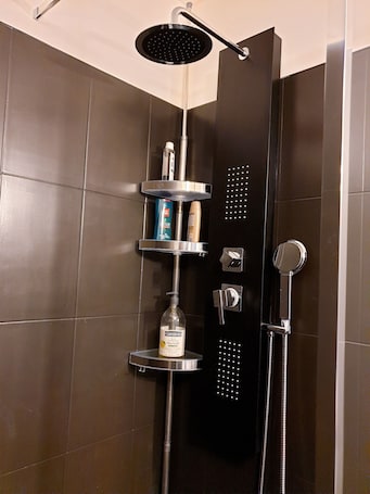 Bathroom. Queen Size Bed Suite with private lounge and terrace
