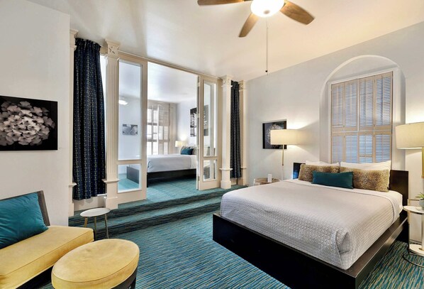 4 室のベッドルーム、アイロン / アイロン台、WiFi、ベッドシーツ