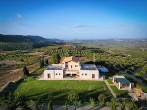 Exterior - Luxurious Panoramic View Villa (Archanes-Asterousia)