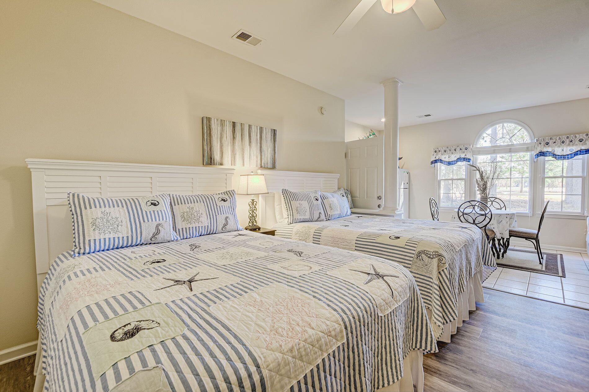 2 bedrooms, iron/ironing board, free WiFi, bed sheets